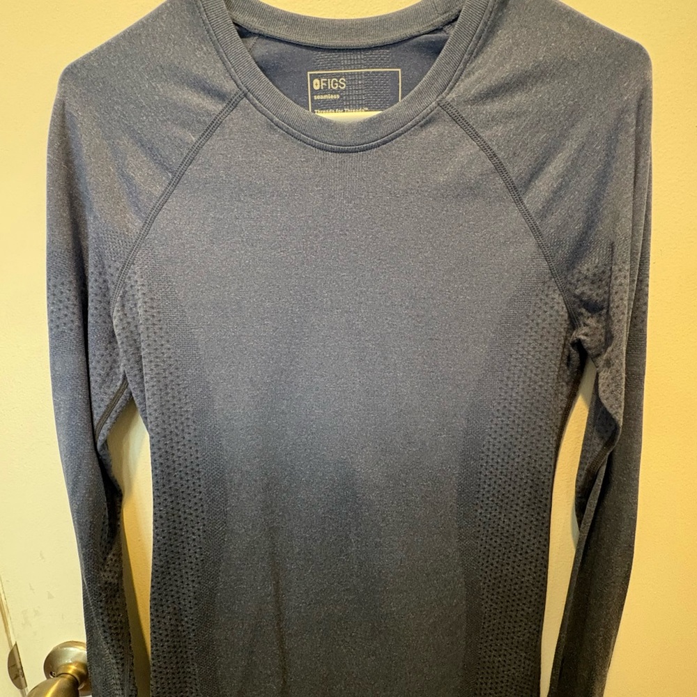 Figs Women’s M salta seamless underscrub.  Blue.